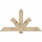 Ekena Millwork Redmond Rough Sawn Timber Gable Bracket, Douglas Fir, 60"W x 32"H x 2"D x 6"F, 13/12 Pitch GBW060X32X0206RED00RDF - alternate 1